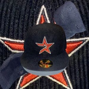 Houston Astros Corduroy New Era 59Fifty Fitted Hat